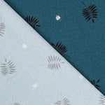 Crepe Ramas Verde Botella - Ribes y Casals