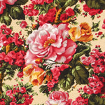 Crepe Rosales Beige - Ribes y Casals