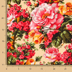 Crepe Rosales Beige - Ribes y Casals