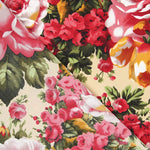 Crepe Rosales Beige - Ribes y Casals