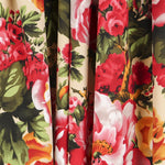 Crepe Rosales Beige - Ribes y Casals