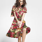 Crepe Rosales Beige - Ribes y Casals