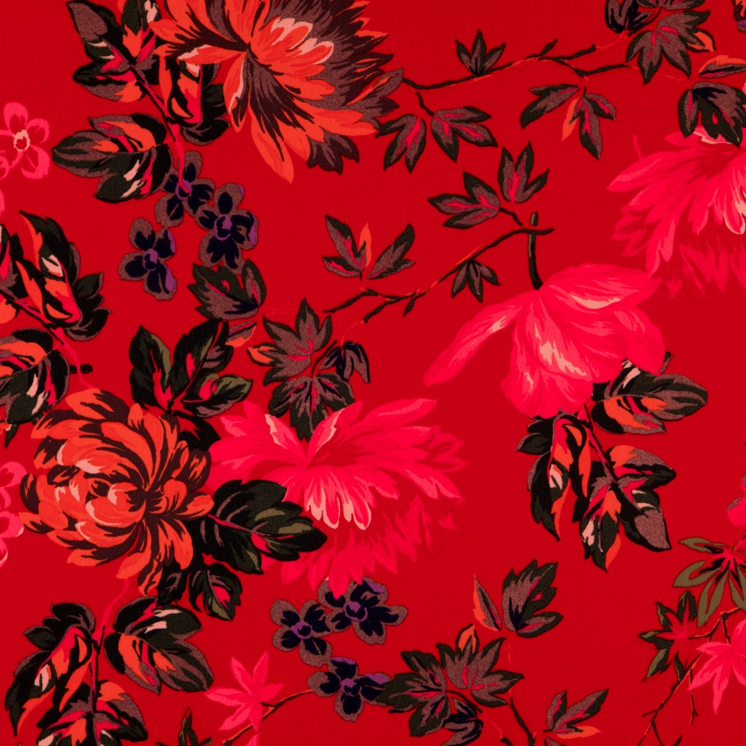 Crepe Satén Andalucia Roja - Ribes y Casals