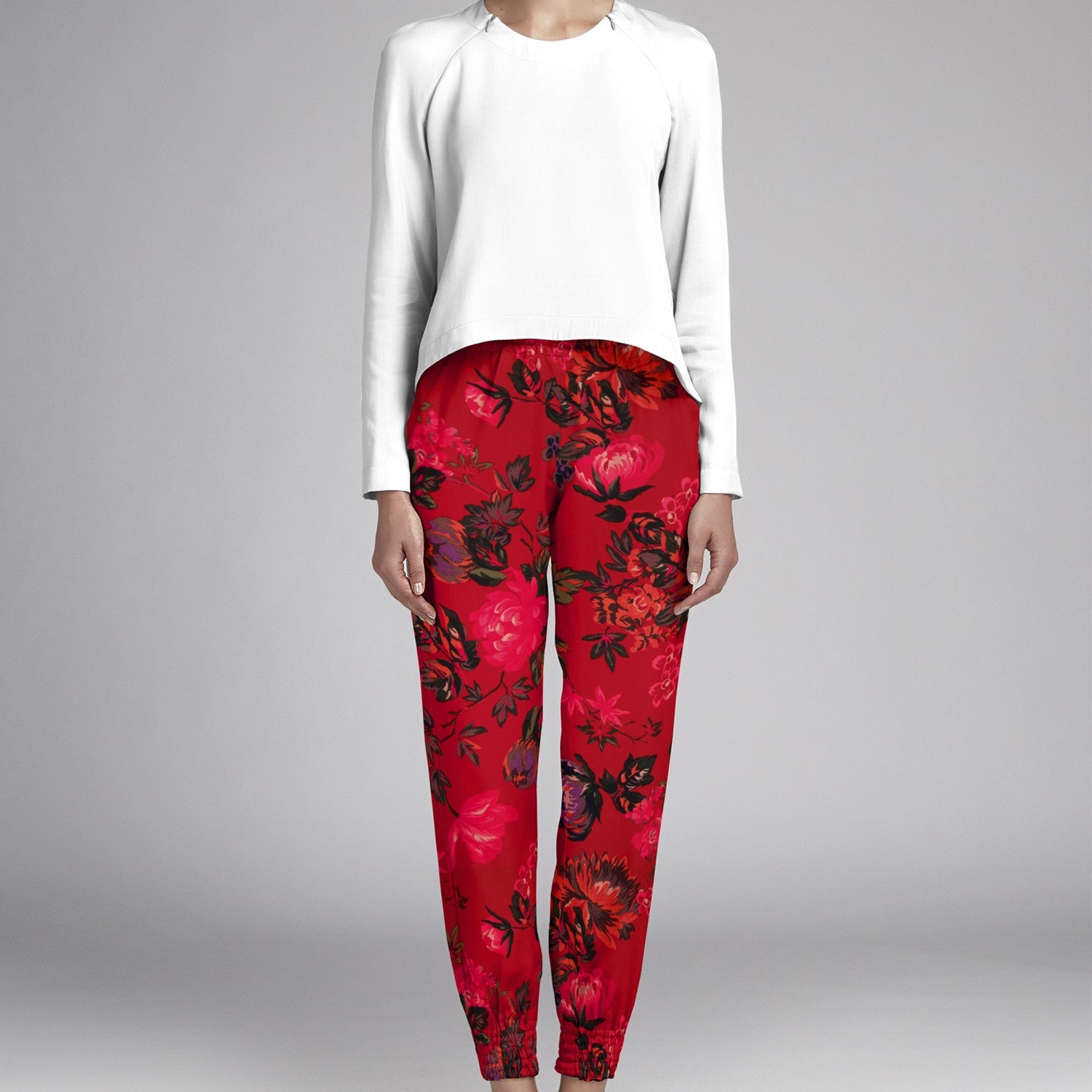 Crepe Satén Andalucia Roja - Ribes y Casals