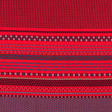 Crepe Satén Cenefas Coral - Ribes y Casals