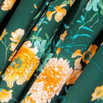 Crepe Satén Winter Green - Ribes y Casals