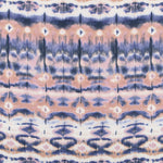 Crepe Tie Dye Étnica Azul - Ribes y Casals