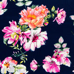 Crepe Triana Azul Noche - Ribes y Casals