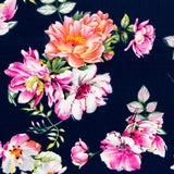 Crepe Triana Azul Noche - Ribes y Casals