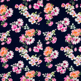 Crepe Triana Azul Noche - Ribes y Casals