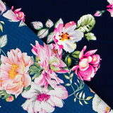 Crepe Triana Azul Noche - Ribes y Casals