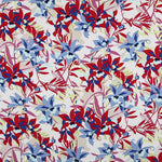 Crepe Tropical Flores Multicolor - Ribes y Casals