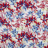 Crepe Tropical Flores Multicolor - Ribes y Casals