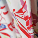 Crepe Tropical Flores Multicolor - Ribes y Casals