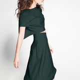 Crepe Verde Botella - Ribes y Casals