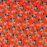 Crepe Vintage Naranja - Ribes y Casals