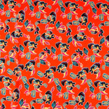 Crepe Vintage Naranja - Ribes y Casals