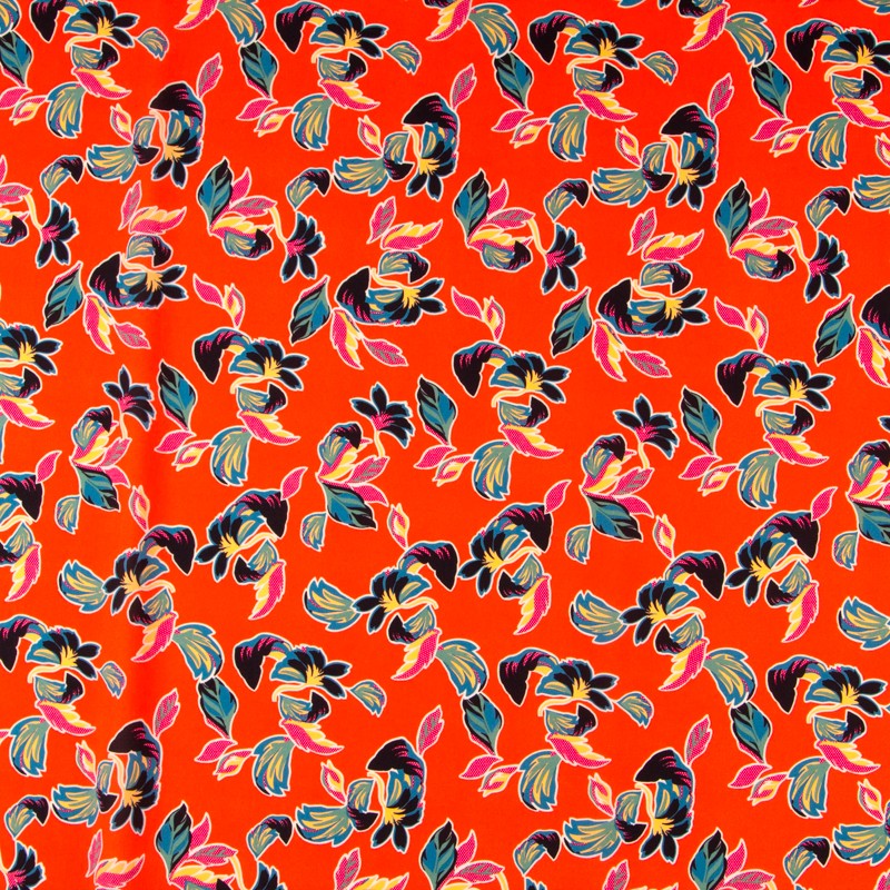 Crepe Vintage Naranja - Ribes y Casals