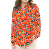 Crepe Vintage Naranja - Ribes y Casals