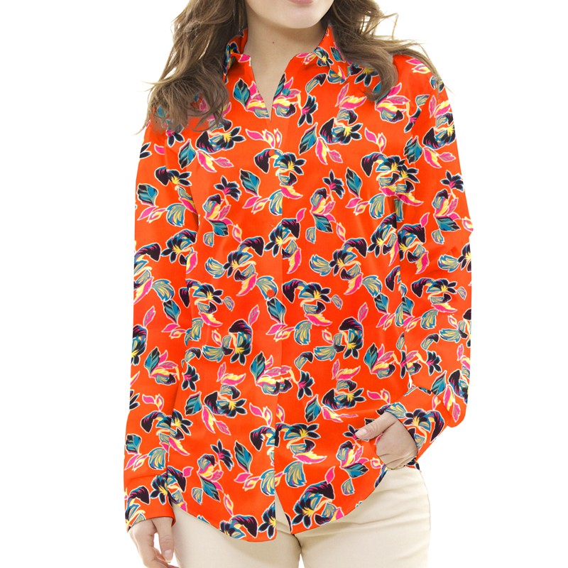 Crepe Vintage Naranja - Ribes y Casals