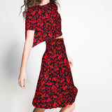 Crepe Viscosa Amsterdam Roja - Ribes y Casals