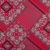 Crepe Viscosa Arabian Roja - Ribes y Casals