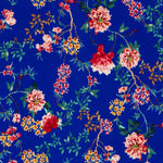 Crepe Viscosa Bosque Azulina - Ribes y Casals