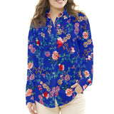 Crepe Viscosa Bosque Azulina - Ribes y Casals