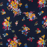 Crepe Viscosa Bouquet Marino - Ribes y Casals