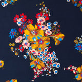 Crepe Viscosa Bouquet Marino - Ribes y Casals