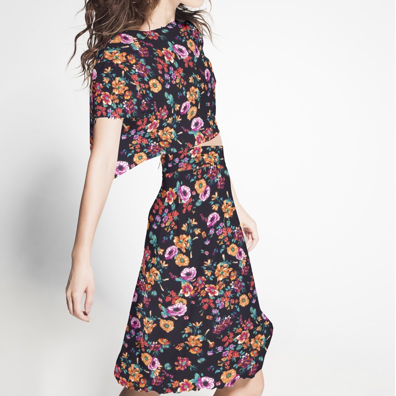 Crepe Viscosa Brujas Morado - Ribes y Casals