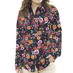 Crepe Viscosa Brujas Morado - Ribes y Casals