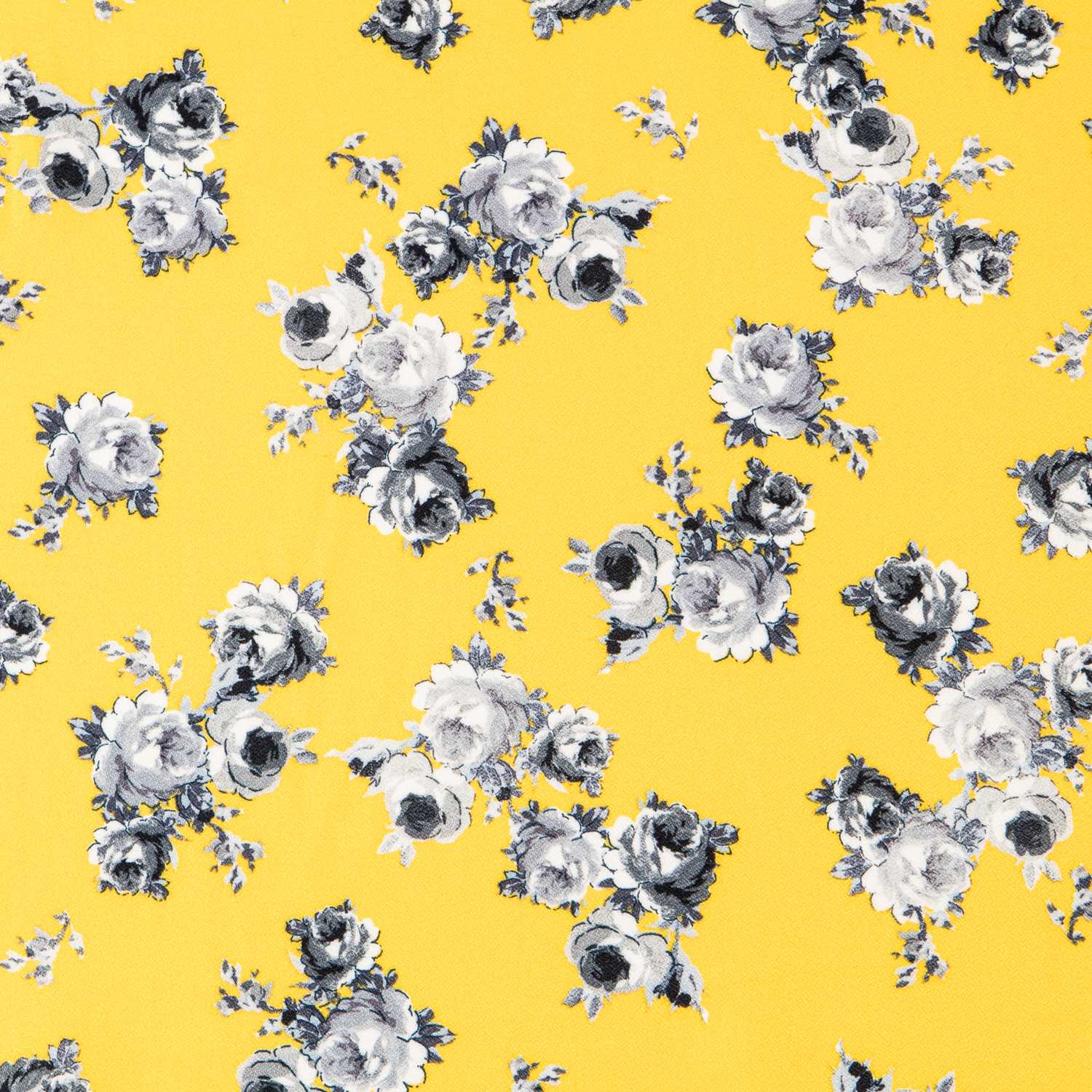 Crepe Viscosa Cretona Amarilla - Ribes y Casals