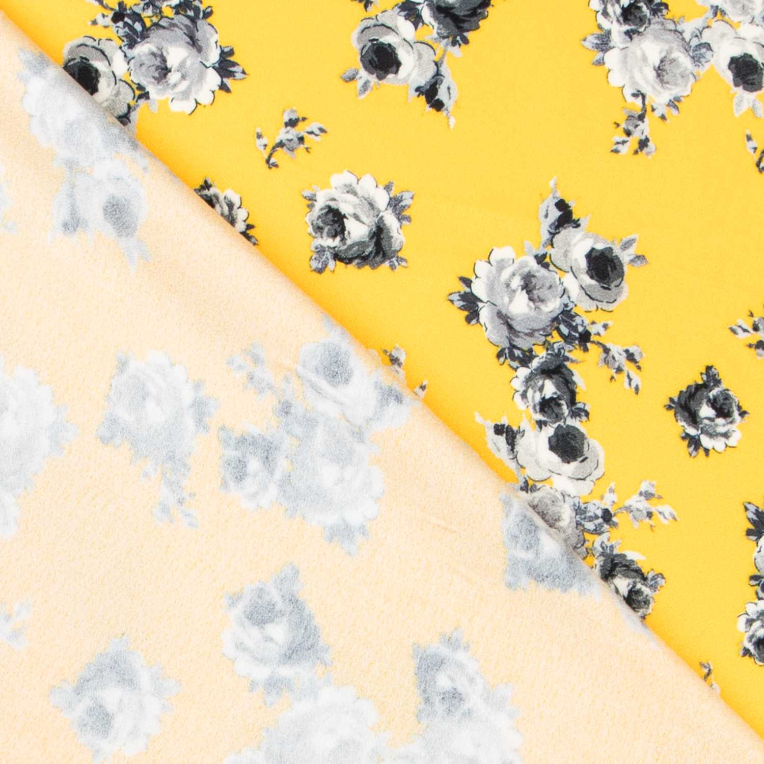 Crepe Viscosa Cretona Amarilla - Ribes y Casals