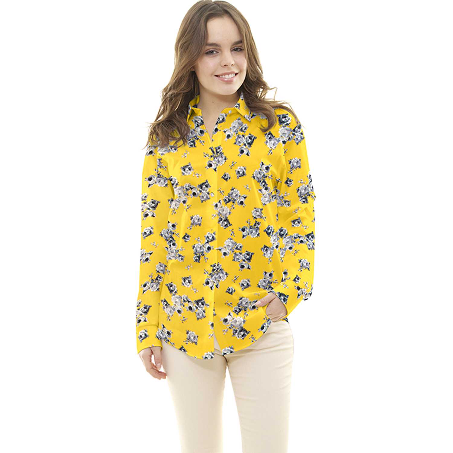 Crepe Viscosa Cretona Amarilla - Ribes y Casals