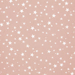 Crepe Viscosa Estrellas Rosa - Ribes y Casals