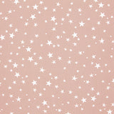 Crepe Viscosa Estrellas Rosa - Ribes y Casals