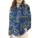 Crepe Viscosa Floral Azafata - Ribes y Casals