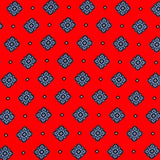 Crepe Viscosa Medallas Roja - Ribes y Casals