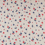 Crepe Viscosa Ramas Beige - Ribes y Casals