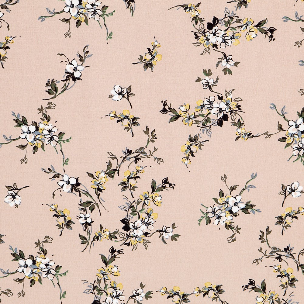 Crepe Viscosa Ramas Maquillaje - Ribes y Casals