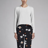 Crepe Viscosa Sakura Negra - Ribes y Casals