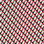 Crepe Viscosa Sakura Roja - Ribes y Casals