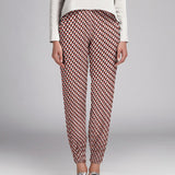 Crepe Viscosa Sakura Roja - Ribes y Casals