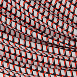 Crepe Viscosa Sakura Roja - Ribes y Casals