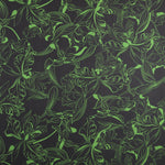 Crepe Viscosa Trazos Verde - Ribes y Casals