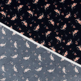 Crepe Winter Peasly Marino - Ribes y Casals