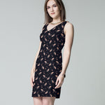 Crepe Winter Peasly Marino - Ribes y Casals