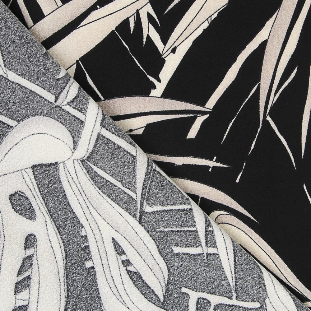 Crepe Winter Tropical Negra - Ribes y Casals