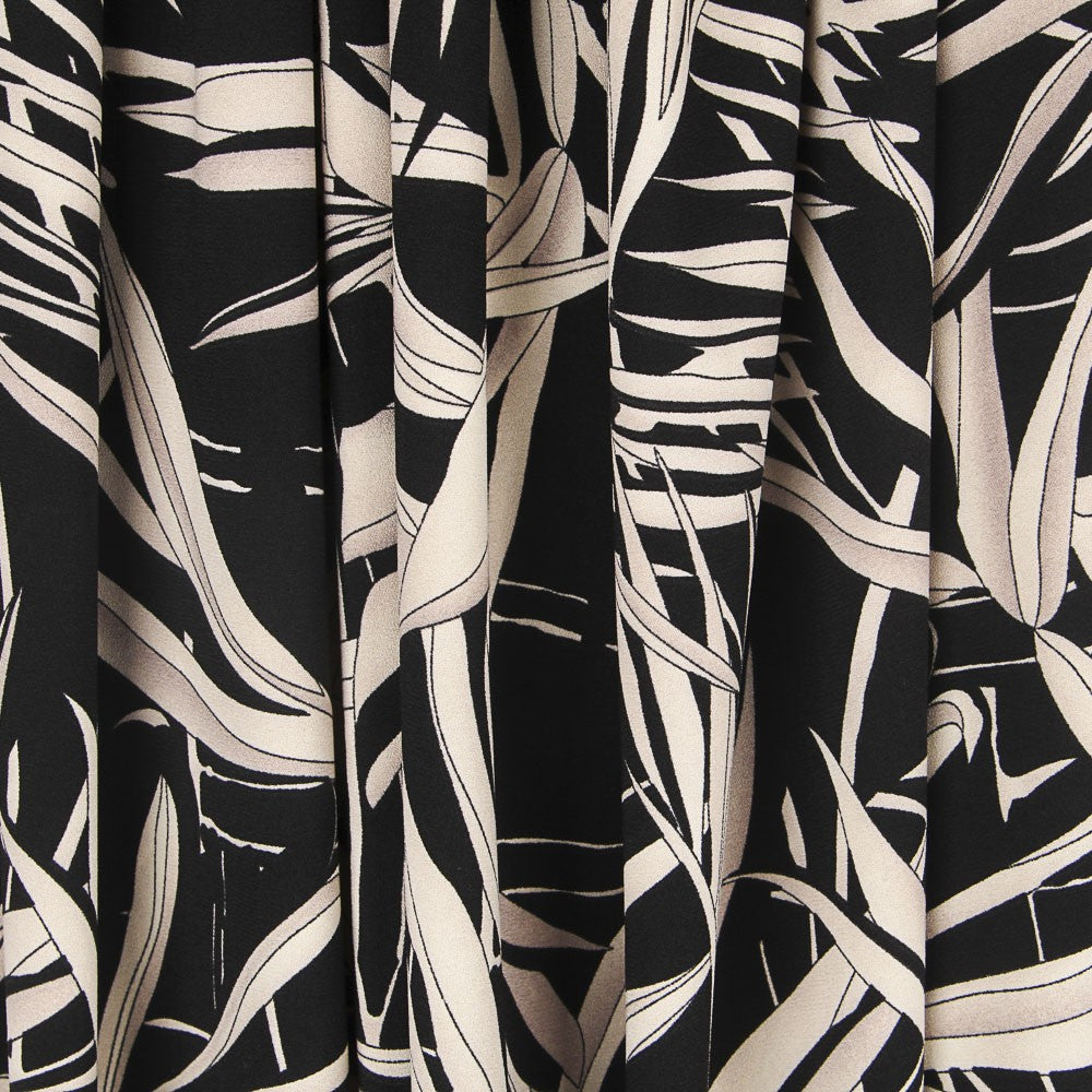 Crepe Winter Tropical Negra - Ribes y Casals